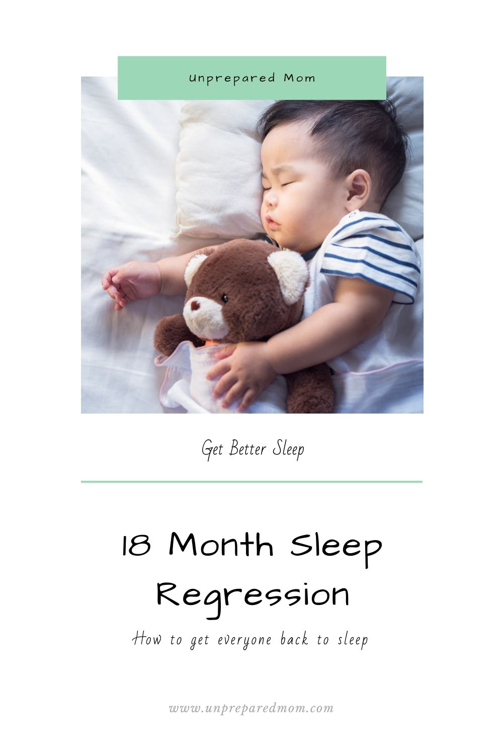 18 Month Sleep Regression - Unprepared Mom